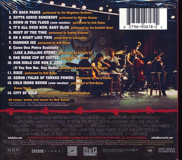 Bob Dylan, The Magokoro, The Grateful Dead, Etc. - Masked And Anonymous Music From The Motion Picture (CD)
