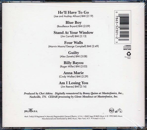 Jim Reeves - He Will Have To Go And Other Favorites (CD)