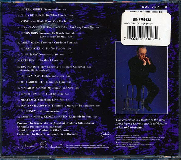 Peter Gabriel, Elton John, Kate Bush, Etc. - The Glory Of Gershwin (CD)