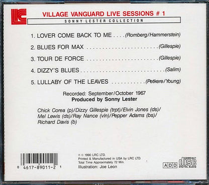 Chick Corea, Dizzy Gillespie, Elvin Jones, Etc. - Village Vanguard Live Sessions 1 (CD)