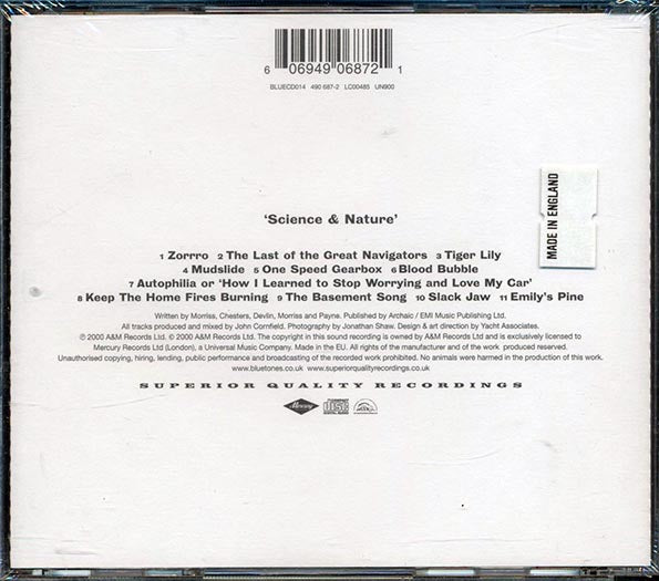 The Bluetones  - Science And Nature (CD)