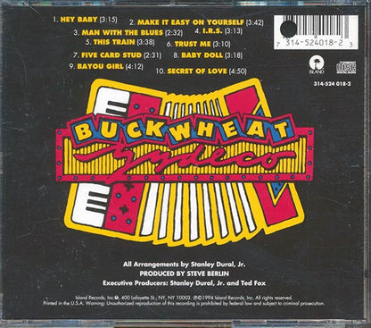 Buckwheat Zydeco - Five Card Stud (CD)