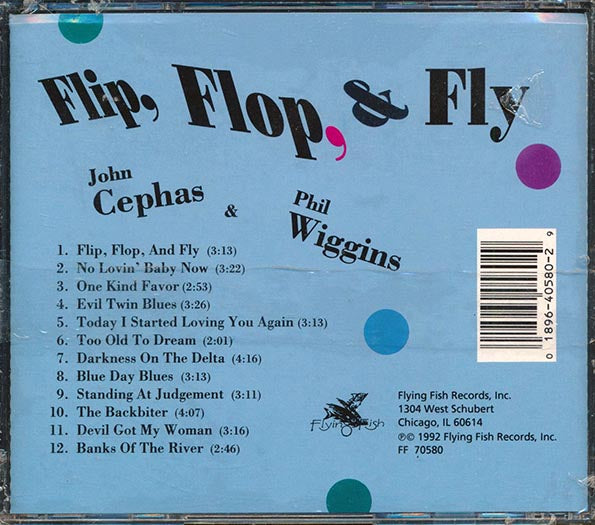 John Cephas & Phil Wiggins  - Flip, Flop, And Fly (CD)