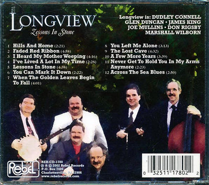 Longview  - Lessions In Stone (CD)