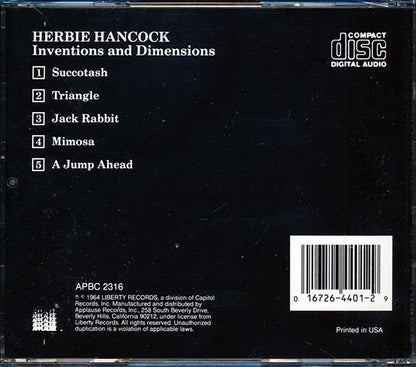 Herbie Hancock - Inventions And Dimensions (CD)