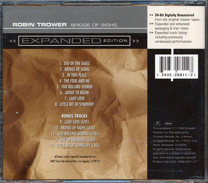 Robin Trower - Bridge Of Sighs (+5 bonus tracks) (24-bit mastering) (CD)