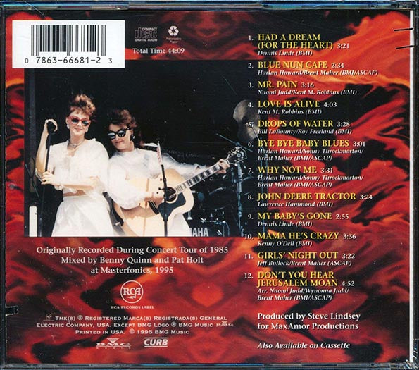 The Judds  - The Judds In Concert (CD)