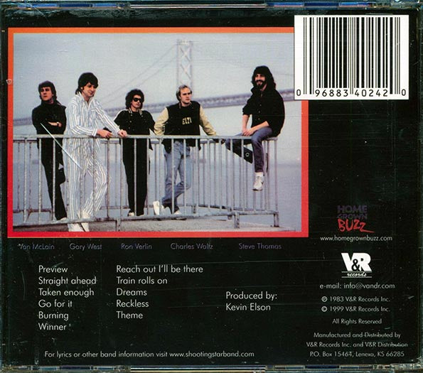 Shooting Star  - Burning (CD)