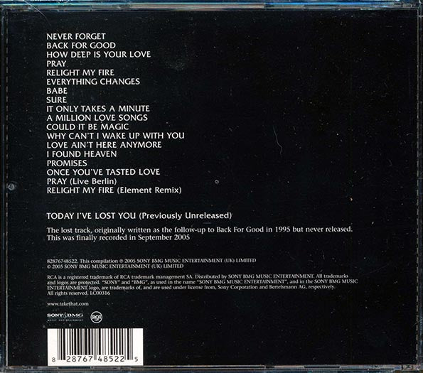 Take That  - The Ultimate Collection: Never Forget (CD)