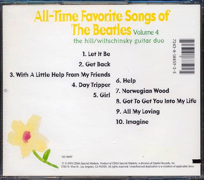 The Hill Wiltschinsky Guitar Duo  - All Time Favorite Songs Of The Beatles Volume Four (CD)