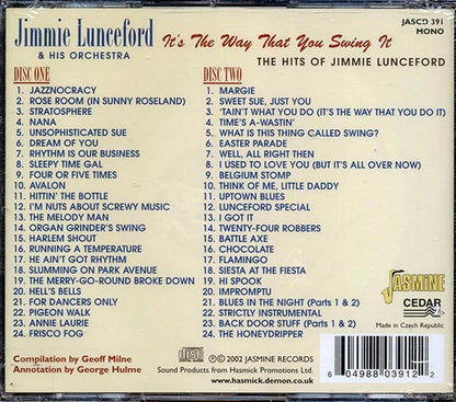 Jimmie Lunceford & His Orchestra - It's The Way That You Swing It (CD)