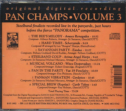 Amoco Renegades, Scherzando, Exodus, Etc. - Pan Champs Volume 3 (CD)