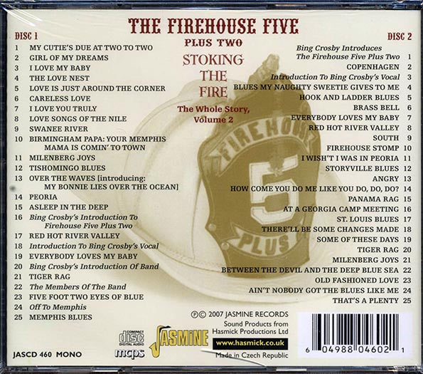 The Firehouse Five Plus Two - Stoking The Fire: The Whole Story Volume 2 (CD)
