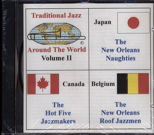 The New Orleans Naughties, The Hot Five Jazzmakers, The New Orleans Roof Jazzmen - Traditional Jazz Around The World Volume 2 (CD)