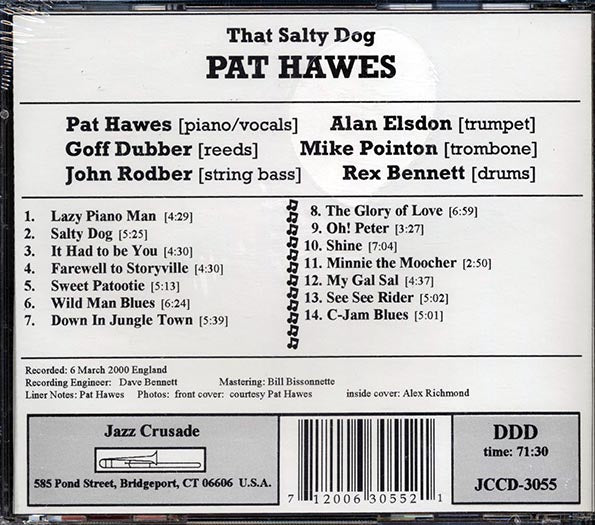 Pat Hawes - That Salty Dog (CD)