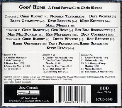 Chris Blount - A Fond Farewell To Chris Blount (CD)