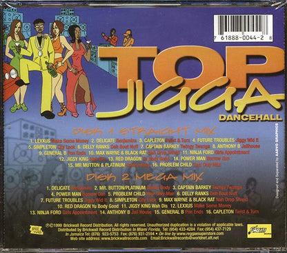 Lexxus, Capleton, Anthony B, Etc. - Top Jigga Dancehall (CD)