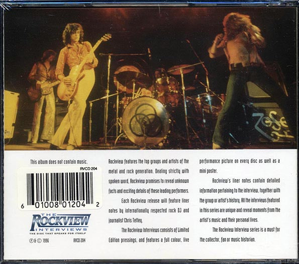 Led Zeppelin - A Legend In Their Own Lifetime: The Rockview Interviews (CD)