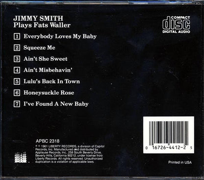 Jimmy Smith - Plays Fats Waller (CD)