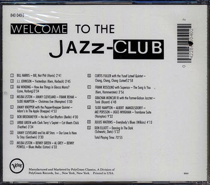 Bill Harris, JJ Johnson, Kai Winding, Etc. - Jazz Club: Trombone (CD)