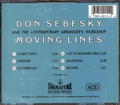 Don Sebesky - Moving Lines (CD)