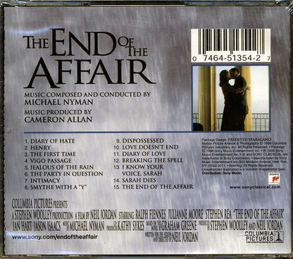 Michael Nyman - The End Of The Affair (CD)