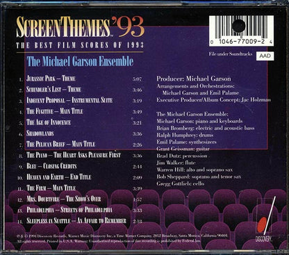 Michael Garson - Screen Themes '93: The Best Film Scores Of 1993 (CD)