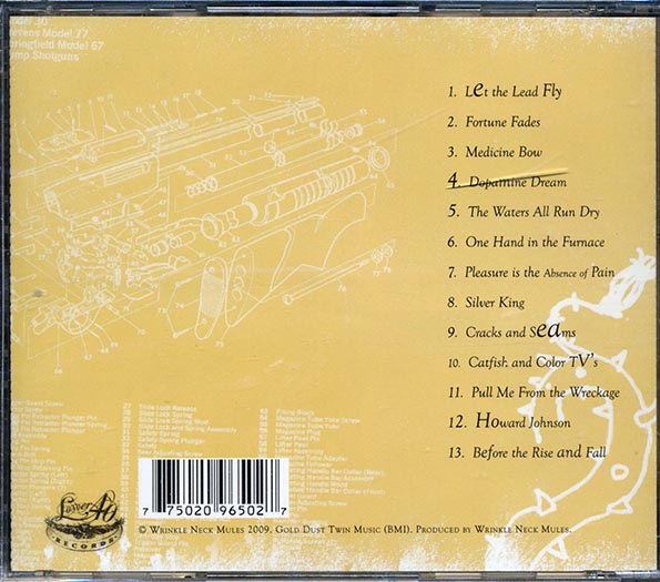 Wrinkle Neck Mules - Let The Lead Fly (CD)