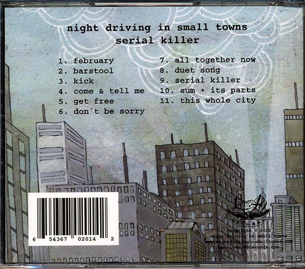 Night Driving In Small Towns - Serial Killer (CD)