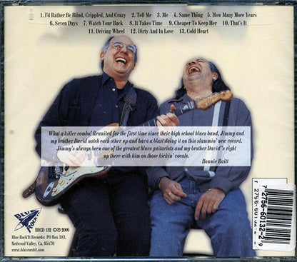David Raitt, Jimmy Thackery - That's It (CD)