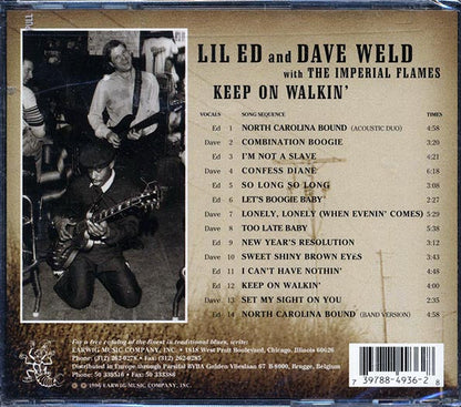 Lil Ed, Dave Weld, The Imperial Flames - Keep On Walkin' (CD)