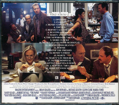 Randy Newman - The Paper Music Form The Motion Picture (CD)