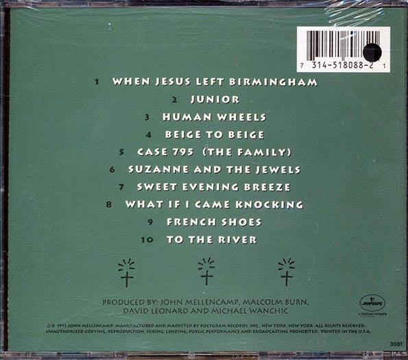 John Mellencamp - Human Wheels (CD)