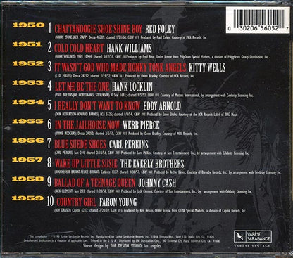 The Everly Brothers, Johnny Cash, Red Foley, Etc. - Through The Years: Country Hits Of The 50s Volume One (CD)