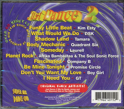 Kim Esty, DSK, Tamara, Etc. - Just Dance Two (CD)