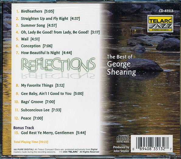 George Shearing - Reflections The Best Of George Shearing (CD)