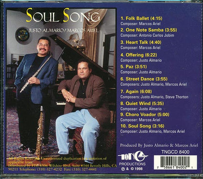 Justo Almario, Marcos Ariel  - Soul Song (CD)