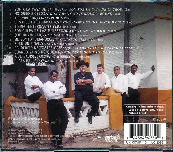 Eliades Ochoa - Tributo Al Cuarteto Patria (CD)