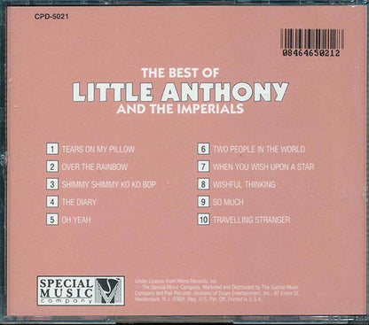Little Anthony & The Imperials - Tears On My Pillow (CD)
