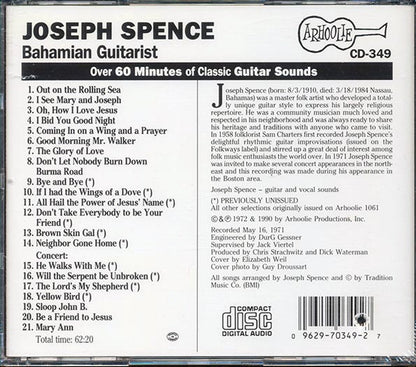 Joseph Spence - Bahamian Guitarist: Good Morning Mr. Walker (CD)