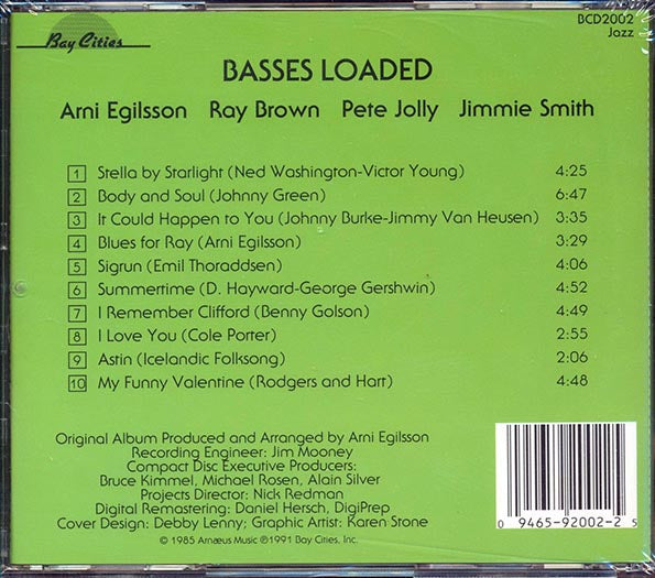 Arni Egilsson - Basses Loaded (CD)