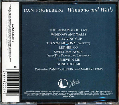 Dan Fogelberg - Windows And Walls (CD)