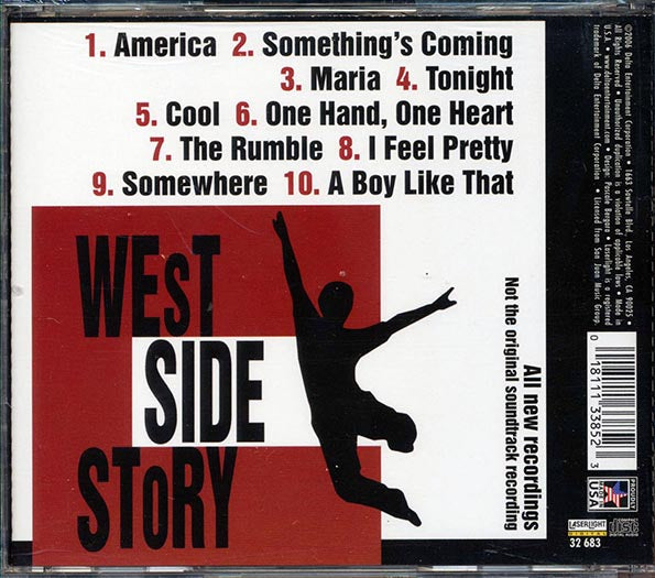 Leonard Bernstein, Stephen Sondheim, The Musical Stage Company  - West Side Story (CD)
