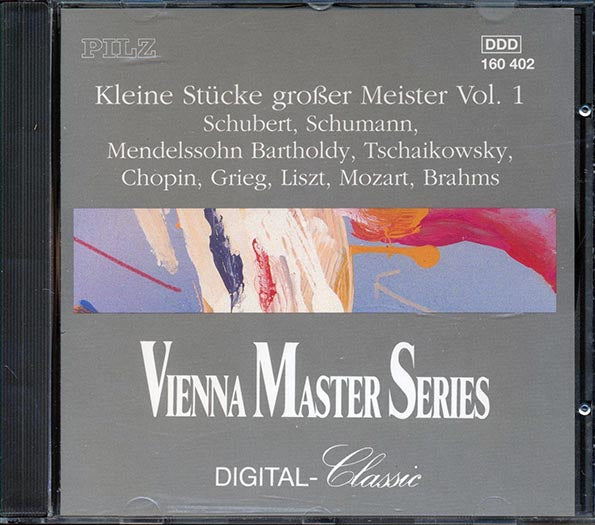 Sylvia Capova - Klein Stucke Grober Meister Volume 1 (CD)