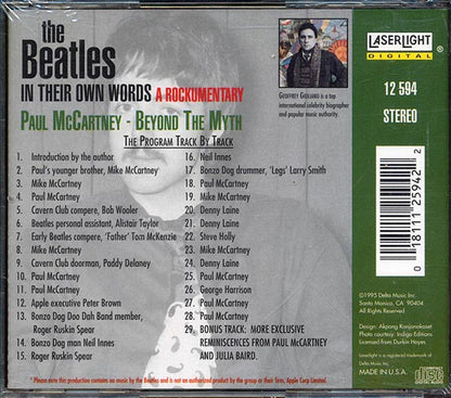 Geoffrey Giuliano, Mike McCartney, Paul McCartney, Etc. - The Beatles In Their Own Words: A Rockumentary: Paul McCartney Beyond The Myth (CD)