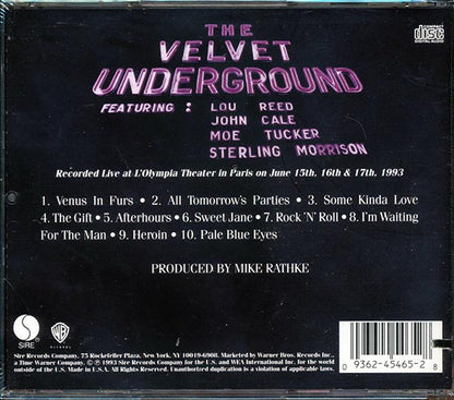 The Velvet Underground - Live MCMXCIII (CD)