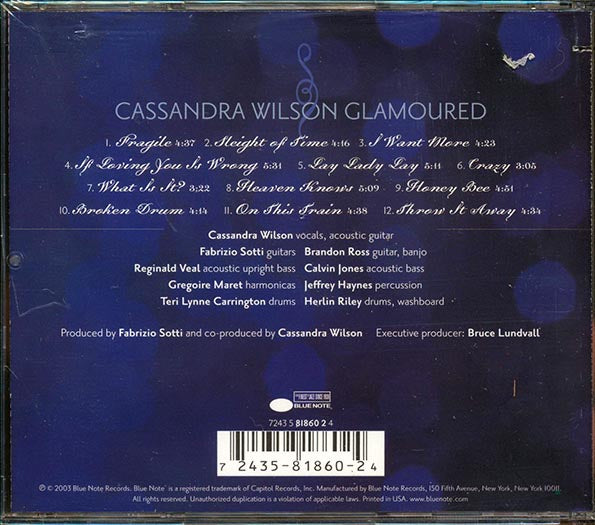 Cassandra Wilson - Glamoured (CD)