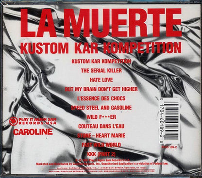 La Muerte - Kustom Kar Kompetition (CD)