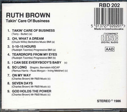 Ruth Brown - Takin' Care Of Business (CD)
