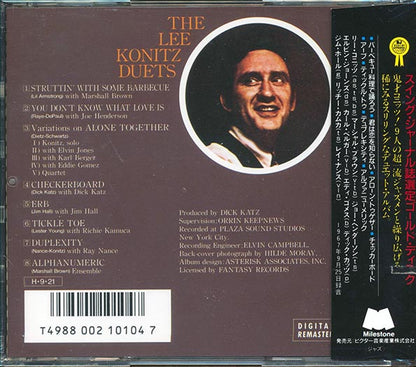 Lee Konitz - The Lee Konitz Duets (Japan) (CD)